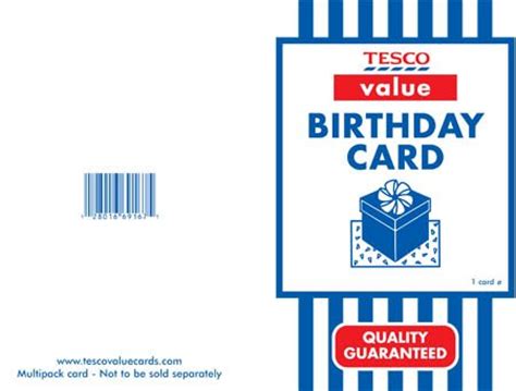 tesco value birthday card pdf